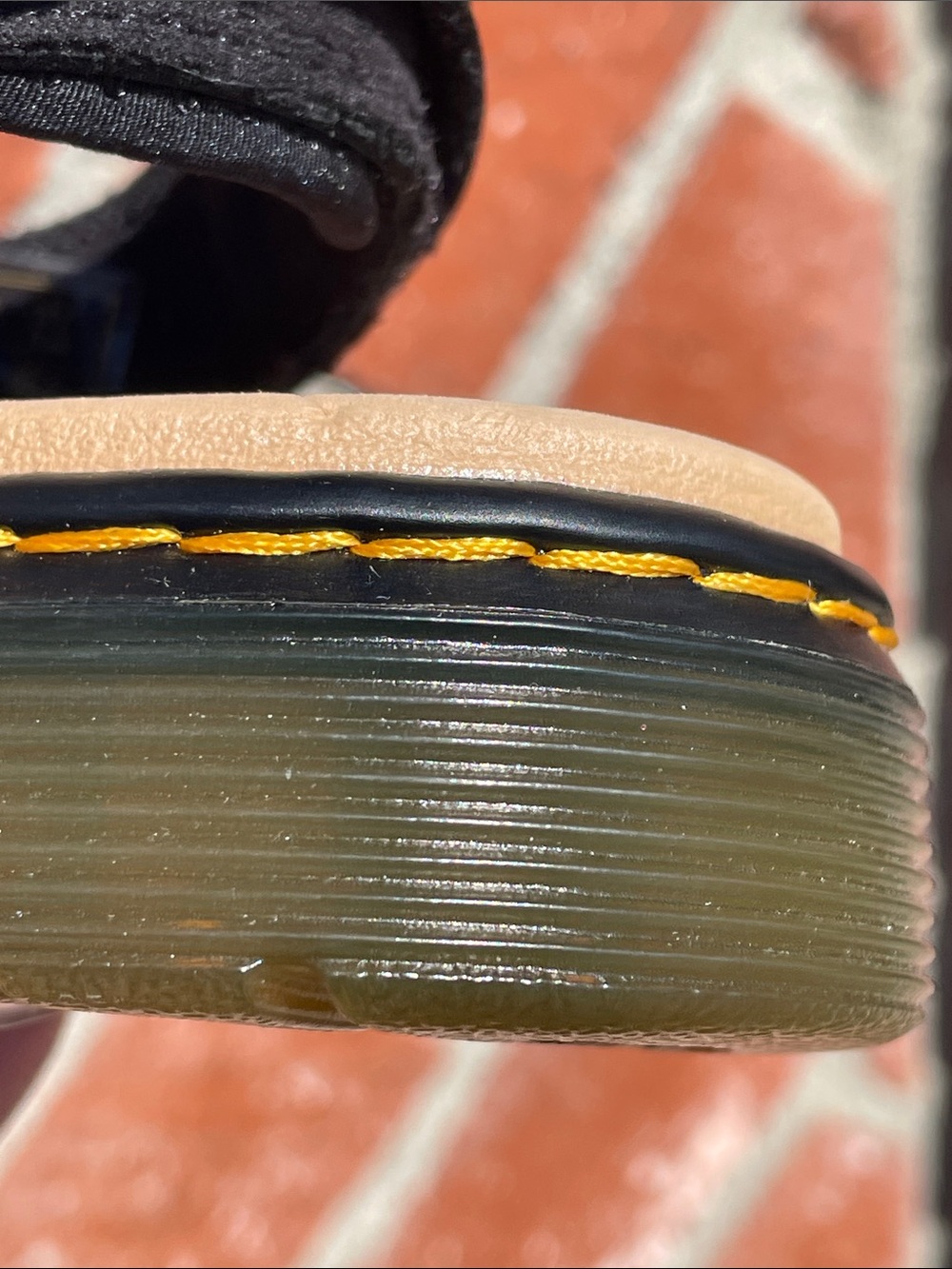 Dr. Martens Mary Jane’s  Black Leather Buckle - Picture 9 of 10
